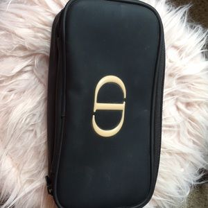 Dior makeup bag